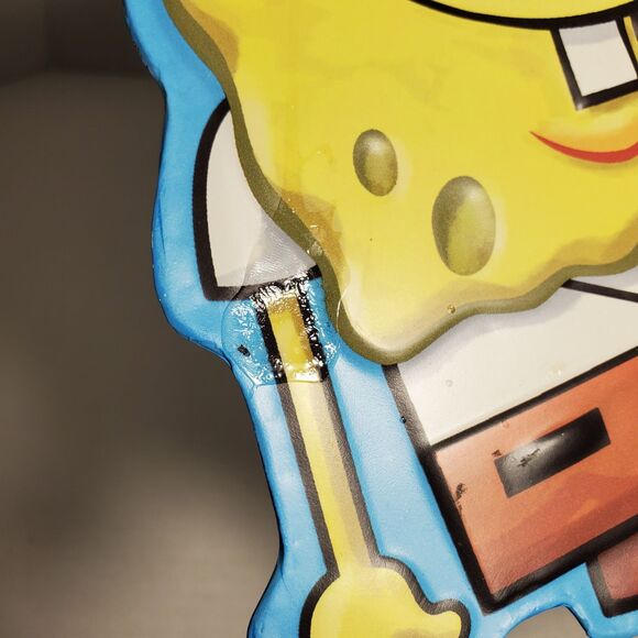 SpongeBob SquarePants Metal Tin Sign Wall Decor Nickelodeon Vintage Style Plaque - Picture 7 of 12